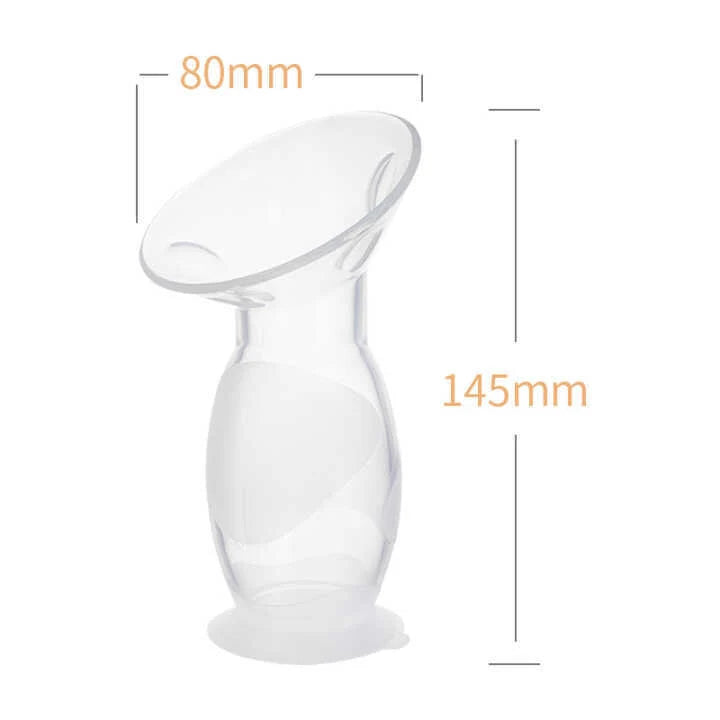 Silicone Manual Pump – Soft, BPA-Free & Hands-Free