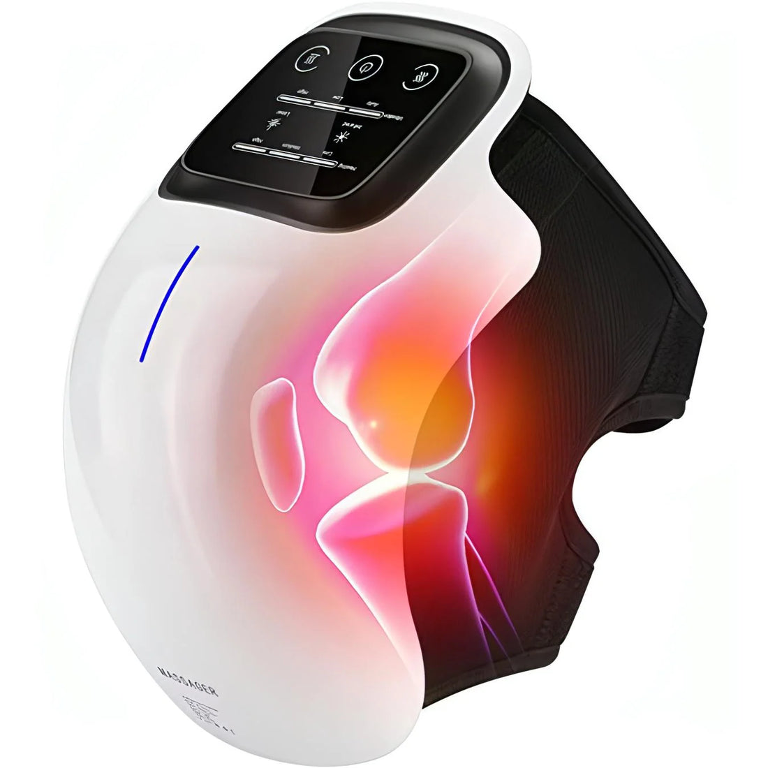 Cordless Knee Massager – Infrared Heat & Vibration Relief
