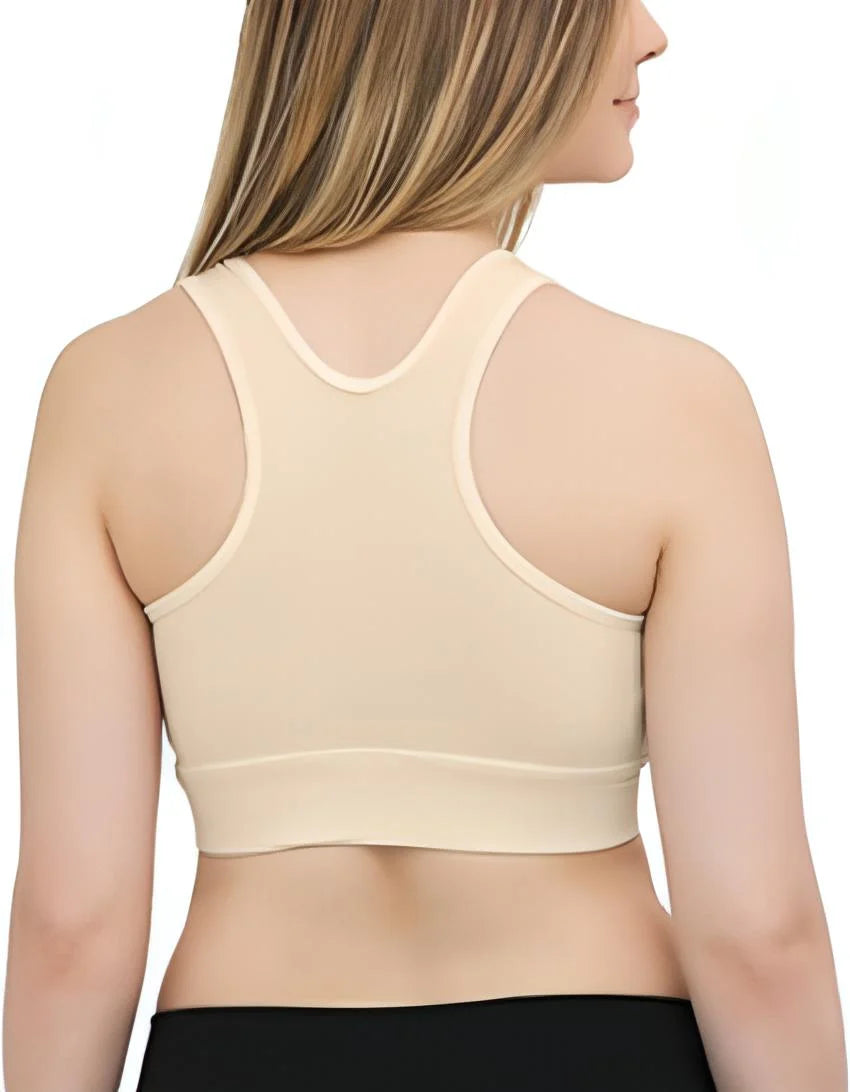 Racerback Nursing Sleep Bra – Wire-Free & Ultra-Soft for Mamas