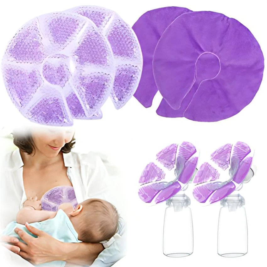 Nursing Hot & Cold Gel Pads – Soothing Comfort for Breastfeeding Mamas
