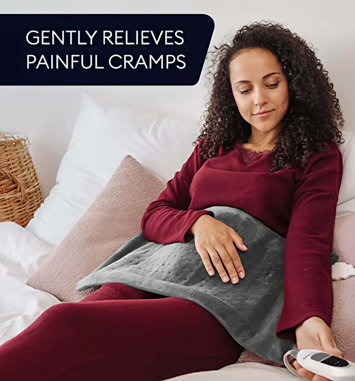 Electric Heating Pad – 3 Heat Settings, Fast Warmth & Auto Shut-Off