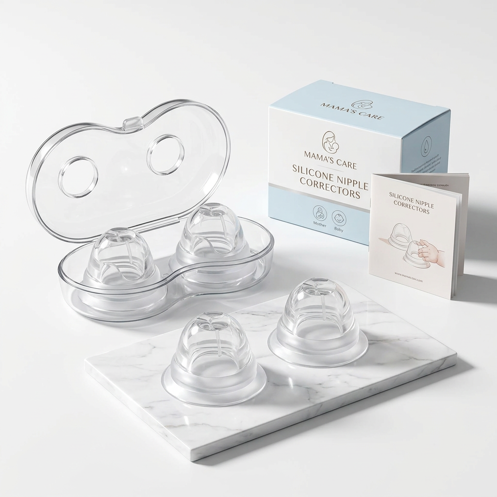 Silicon Nipple Corrector white background
