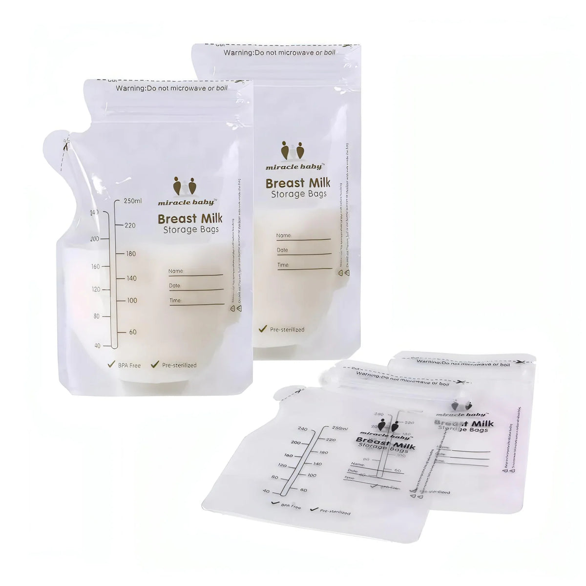 Milk Storage Bags – Safe, Leak-Proof & BPA-Free