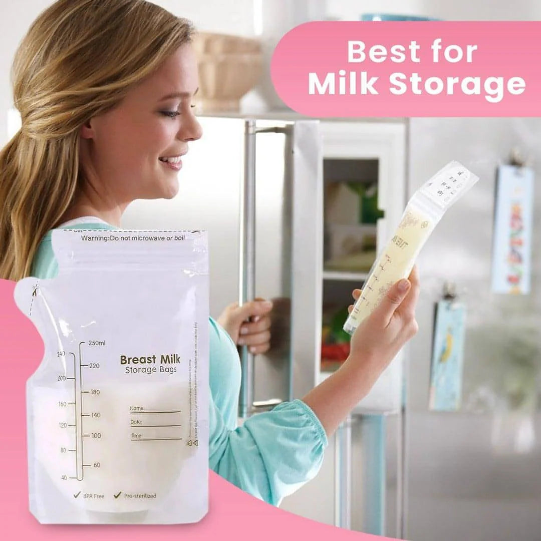 Milk Storage Bags – Safe, Leak-Proof & BPA-Free