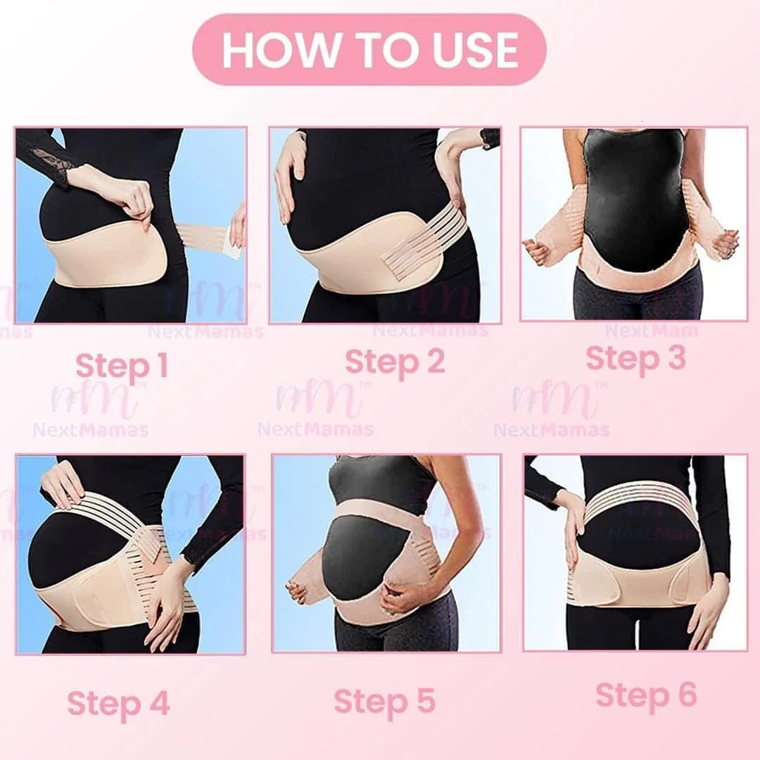 Pregnancy Support Belt – Back, Bump & Hip Relief
