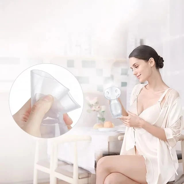 Silicone Manual Pump – Soft, BPA-Free & Hands-Free