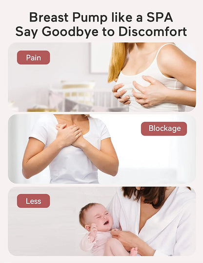 Rechargeable Hands-Free Wearable Breast Pump
