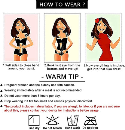 Women’s Waist Trainer – Firm Support &amp; Posture Shaper