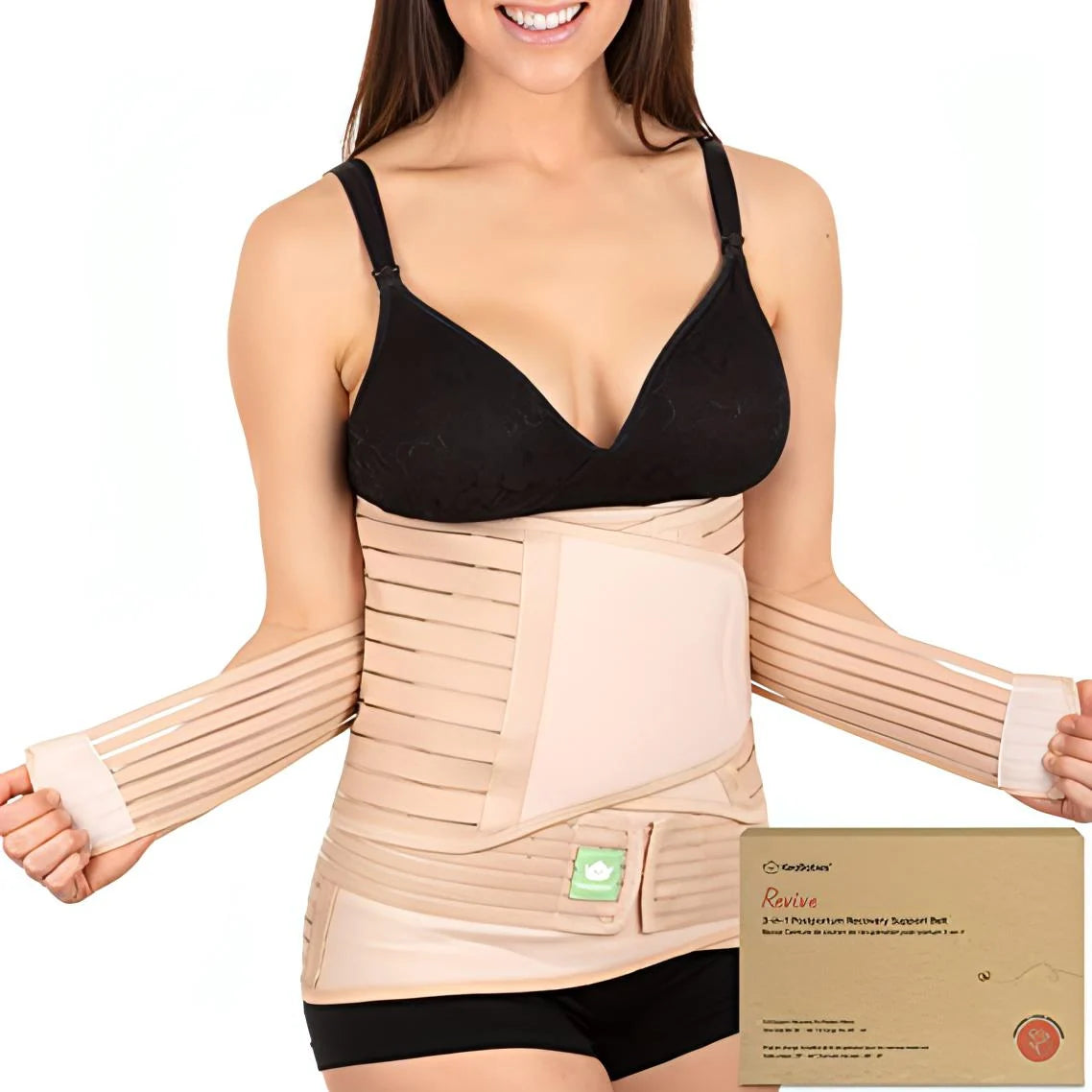 3-in-1 Postpartum Recovery Belt – Belly, Waist &amp; Pelvis Support