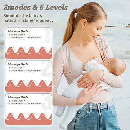 Rechargeable Hands-Free Wearable Breast Pump