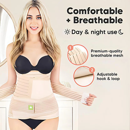 3-in-1 Postpartum Recovery Belt – Belly, Waist &amp; Pelvis Support