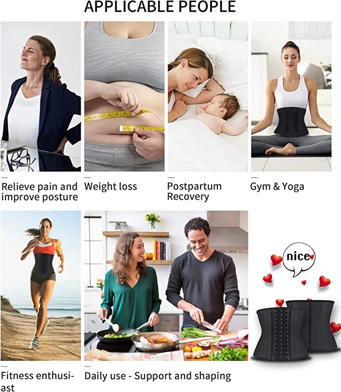 Women’s Waist Trainer – Firm Support &amp; Posture Shaper