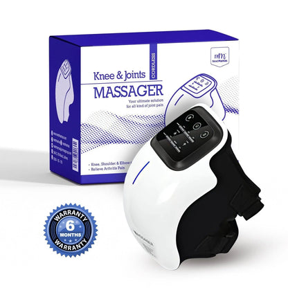 Cordless Knee Massager – Infrared Heat &amp; Vibration Relief