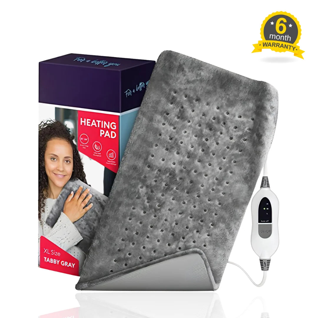 Electric Heating Pad – 3 Heat Settings, Fast Warmth &amp; Auto Shut-Off