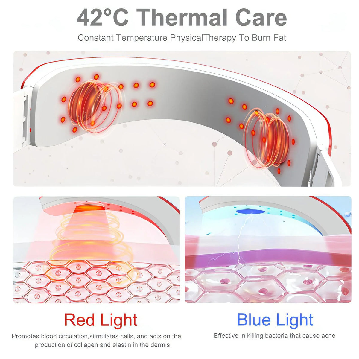 Infrared Face-Lifting Belt – Chin Tightening &amp; Skin Glow