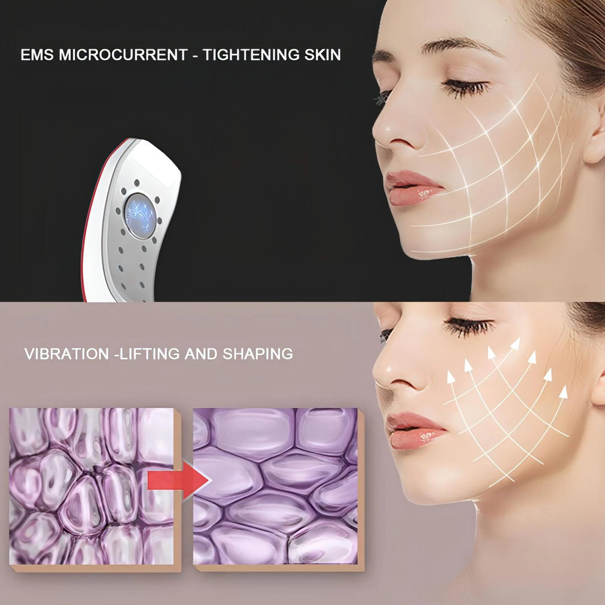 Infrared Face-Lifting Belt – Chin Tightening &amp; Skin Glow