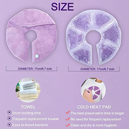 Nursing Hot &amp; Cold Gel Pads – Soothing Comfort for Breastfeeding Mamas