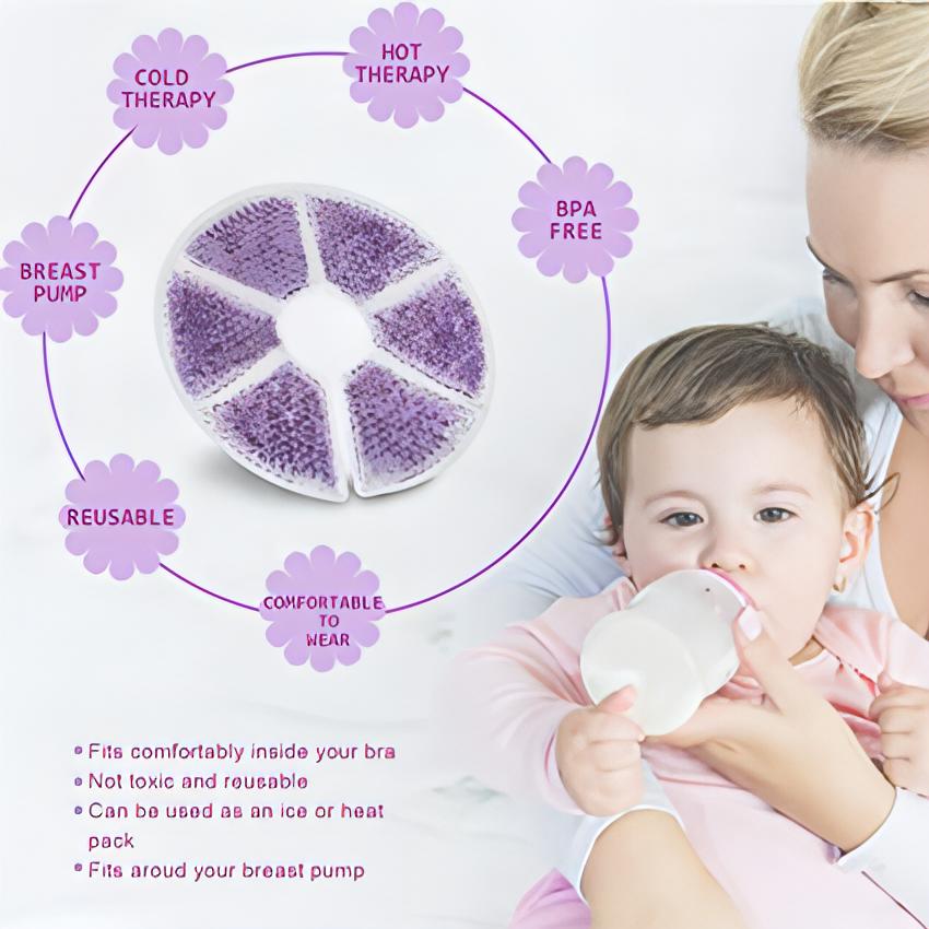 Nursing Hot &amp; Cold Gel Pads – Soothing Comfort for Breastfeeding Mamas