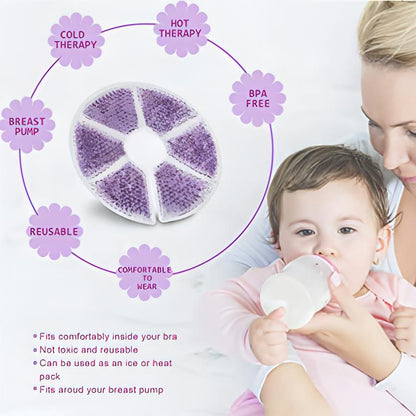 Nursing Hot &amp; Cold Gel Pads – Soothing Comfort for Breastfeeding Mamas