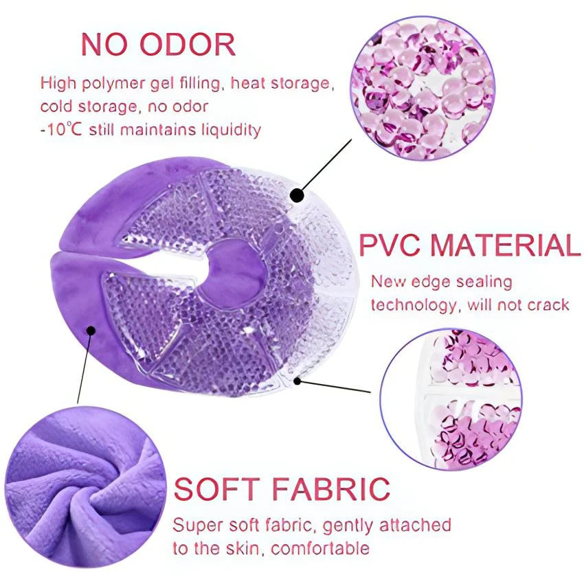 Nursing Hot &amp; Cold Gel Pads – Soothing Comfort for Breastfeeding Mamas