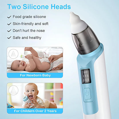 Baby Nose Cleaner – Electric, Quiet &amp; 3 Suction Levels