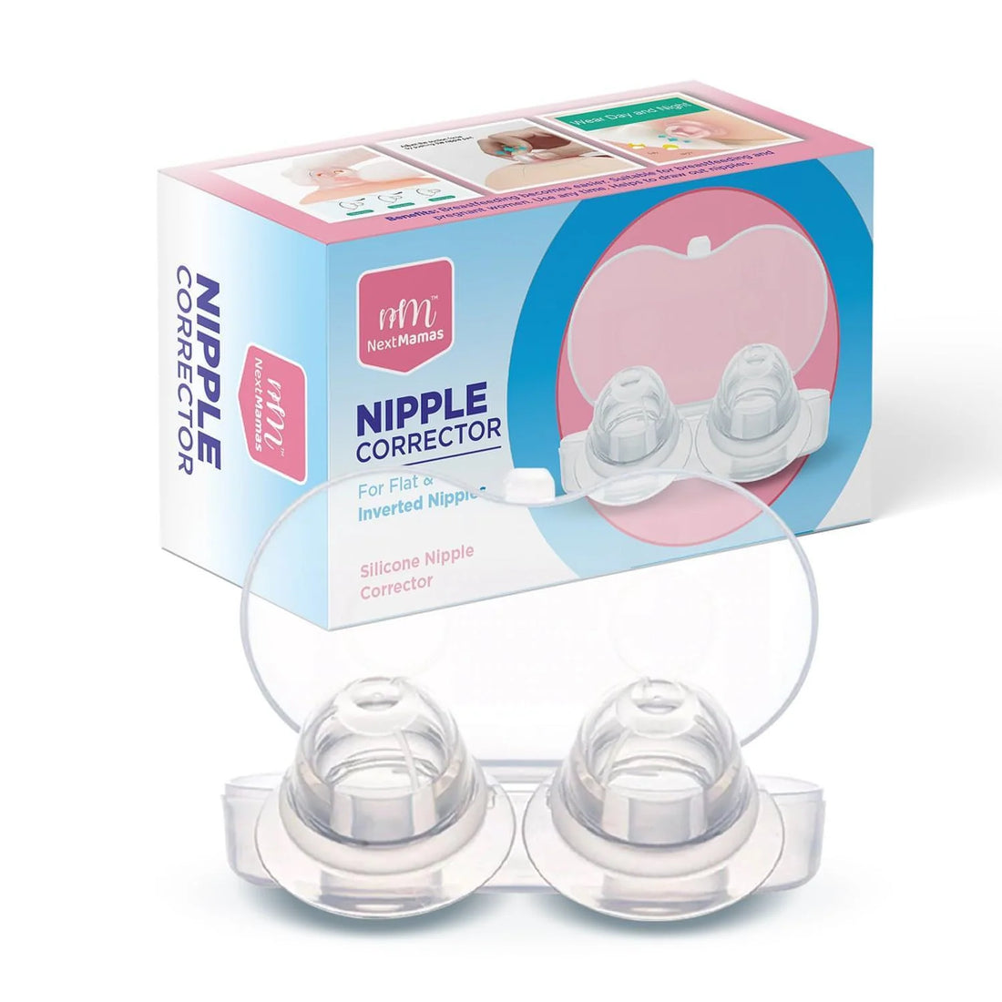 Nipple Corrector for Breastfeeding – For Inverted & Flat Nipples