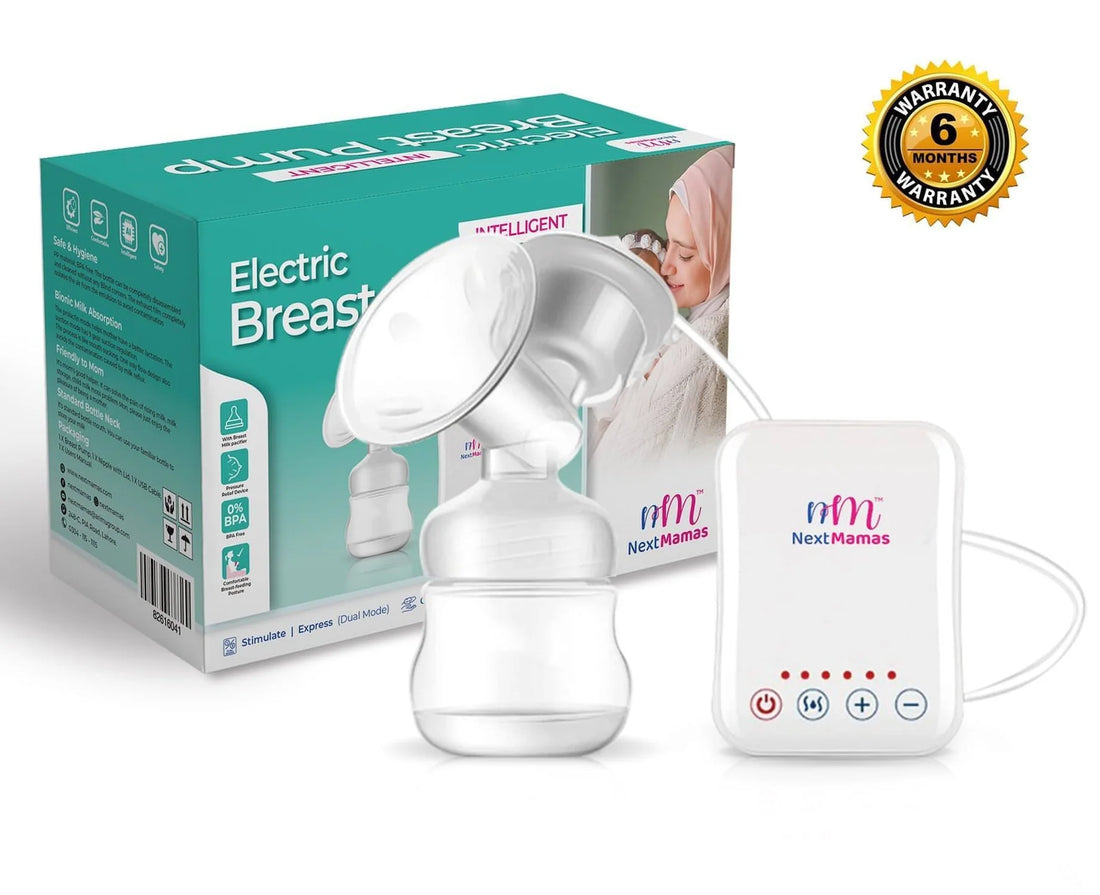 Electric Breast Pump – 3 Suction Modes, Quiet &amp; Hands-Free