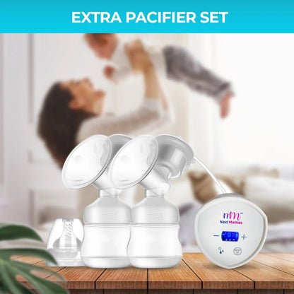 Double Rechargeable Breast Pump – Massage &amp; Pumping Modes