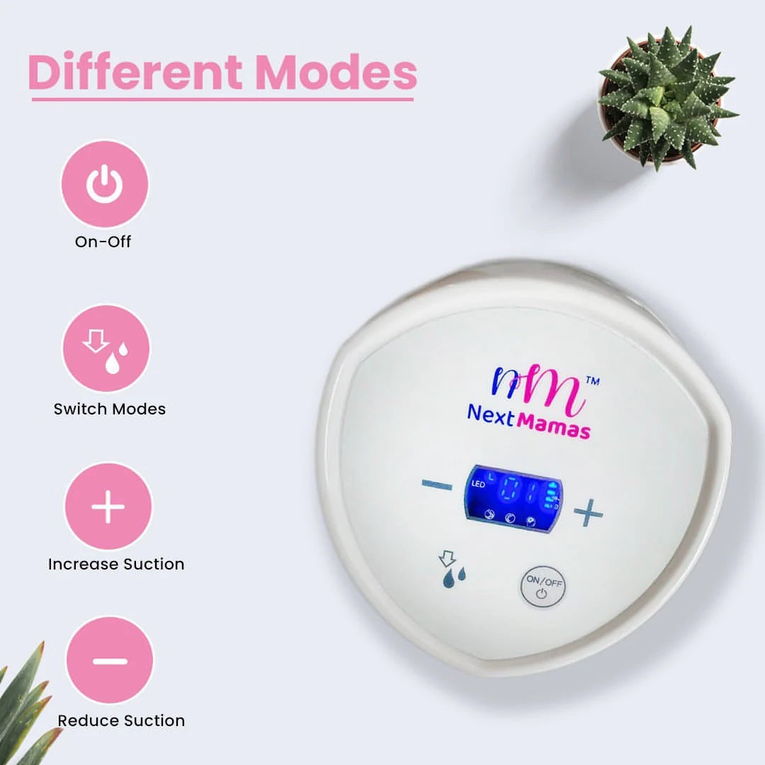 Double Rechargeable Breast Pump – Massage &amp; Pumping Modes