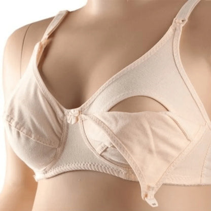 Breastfeeding Bra with Hook – Ideal for A &amp; B Cups
