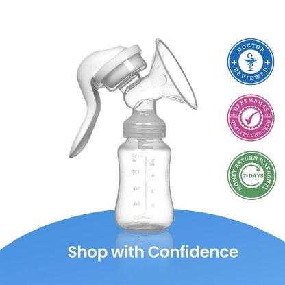 Manual Breast Pump with Pacifier Set