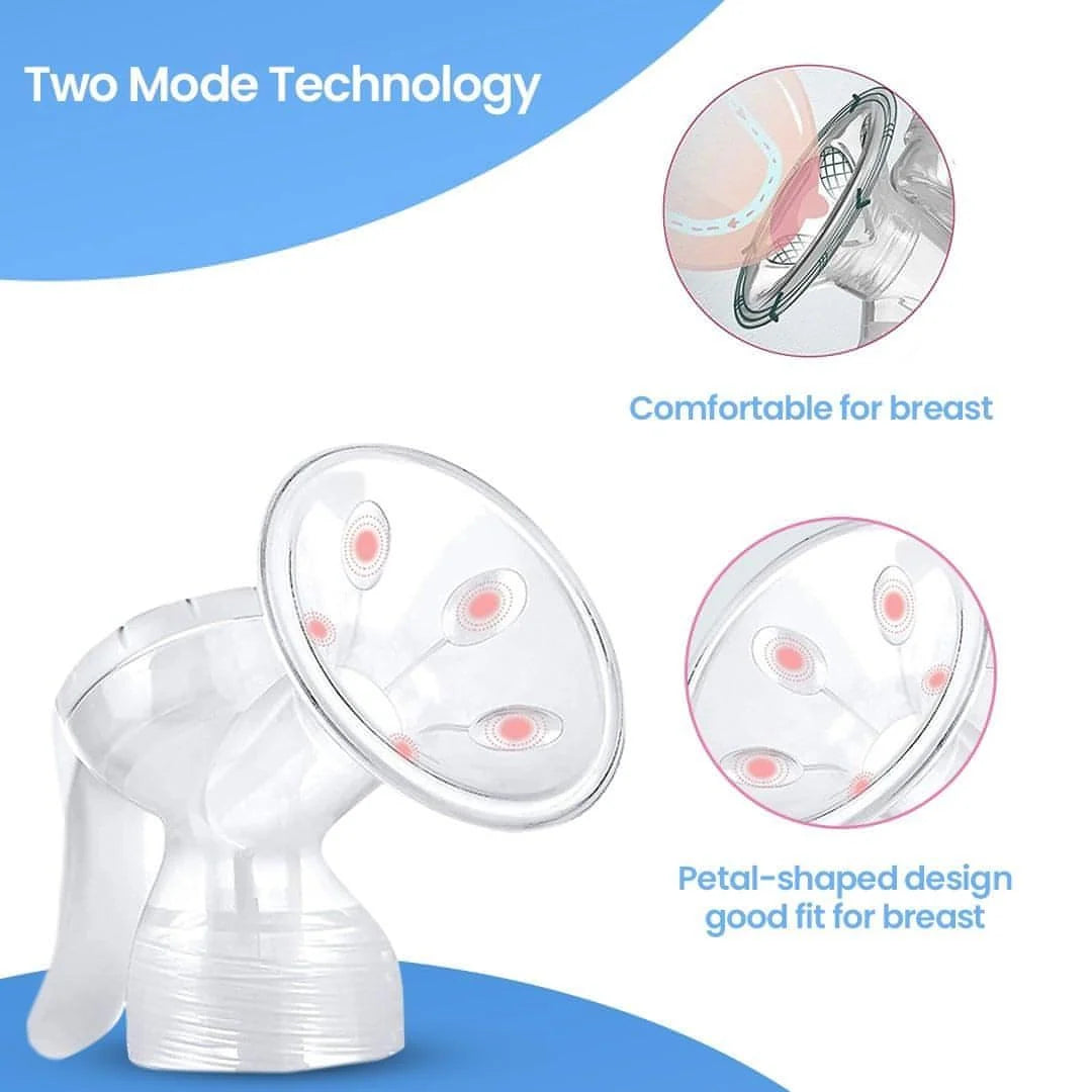 Manual Breast Pump with Pacifier Set