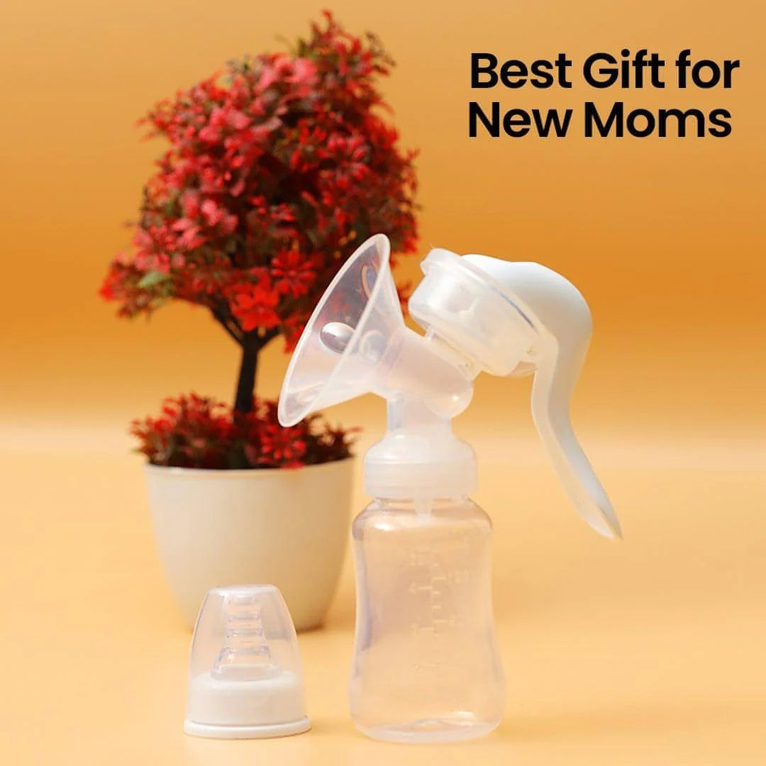 Manual Breast Pump with Pacifier Set