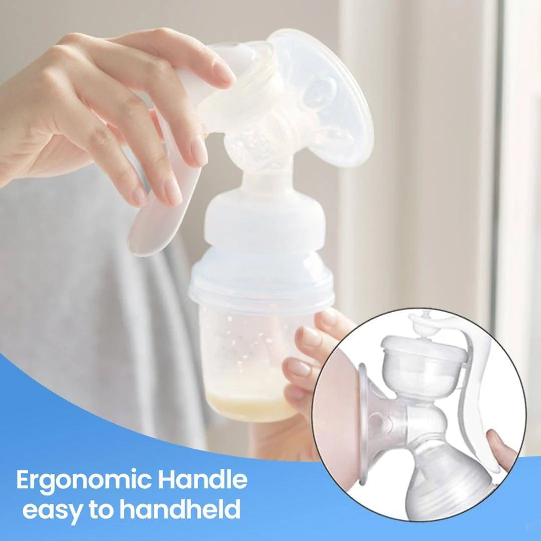 Manual Breast Pump with Pacifier Set