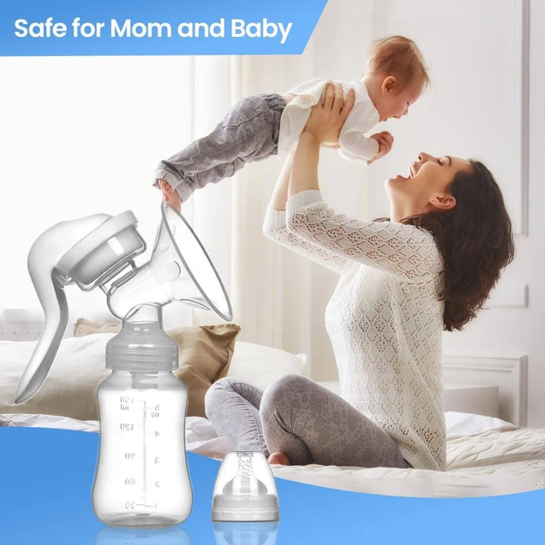 Manual Breast Pump with Pacifier Set