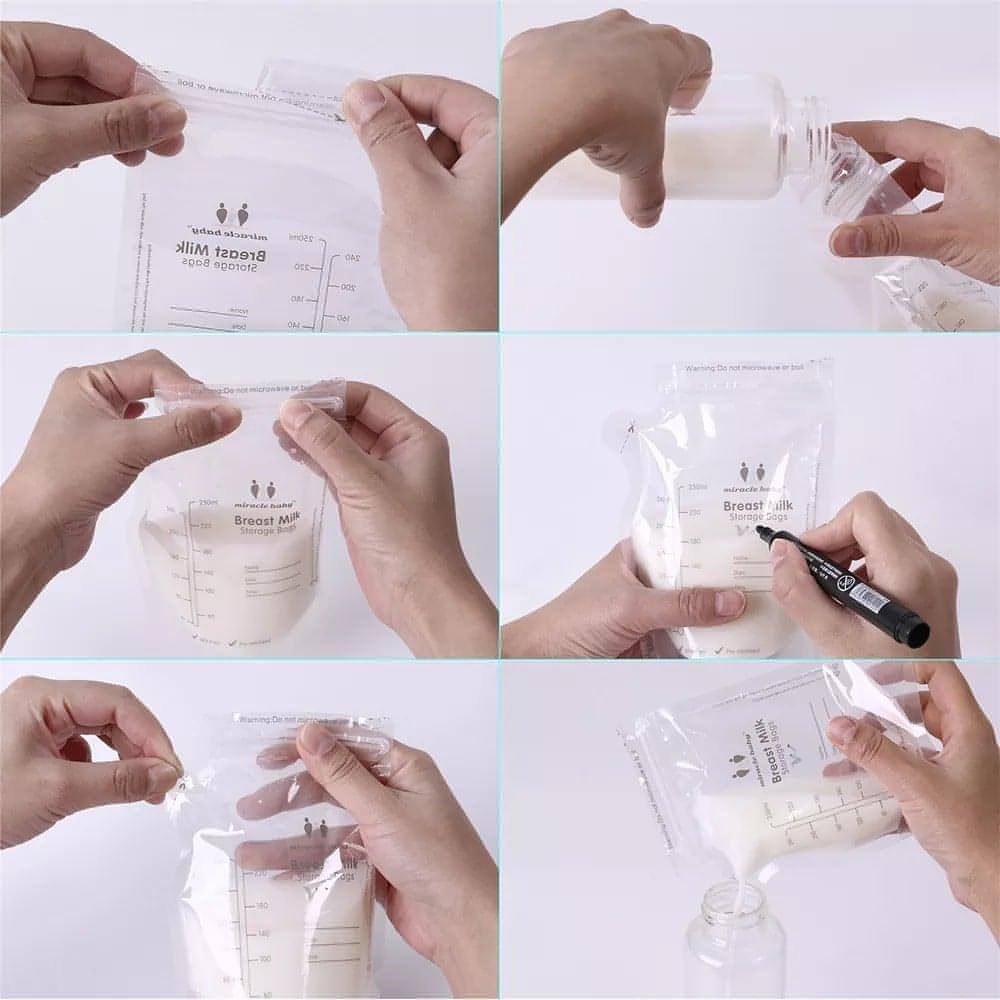 Milk Storage Bags – Safe, Leak-Proof &amp; BPA-Free