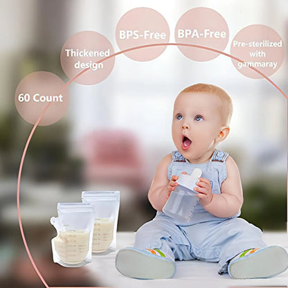 Milk Storage Bags – Safe, Leak-Proof &amp; BPA-Free