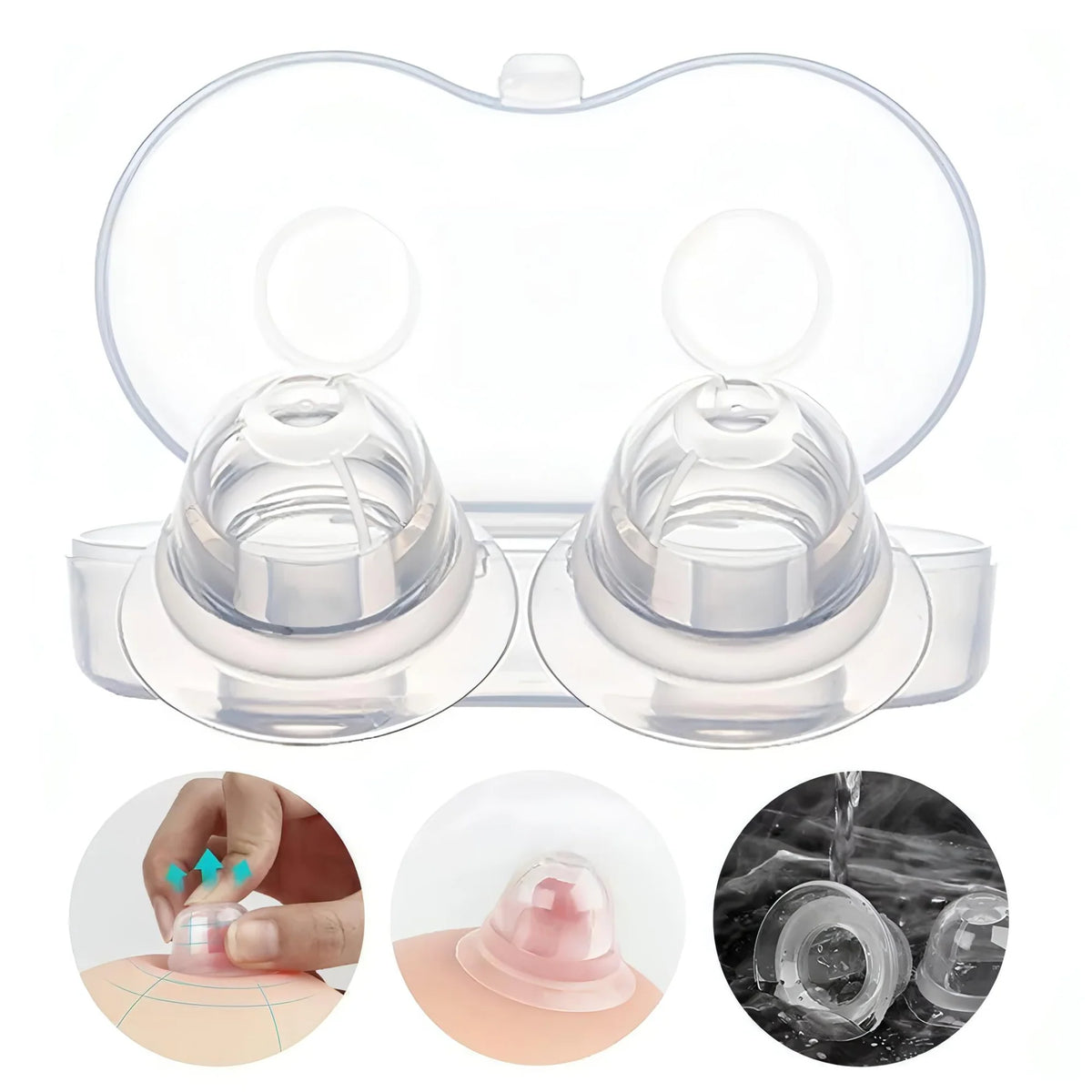 Nipple Corrector for Breastfeeding – For Inverted &amp; Flat Nipples