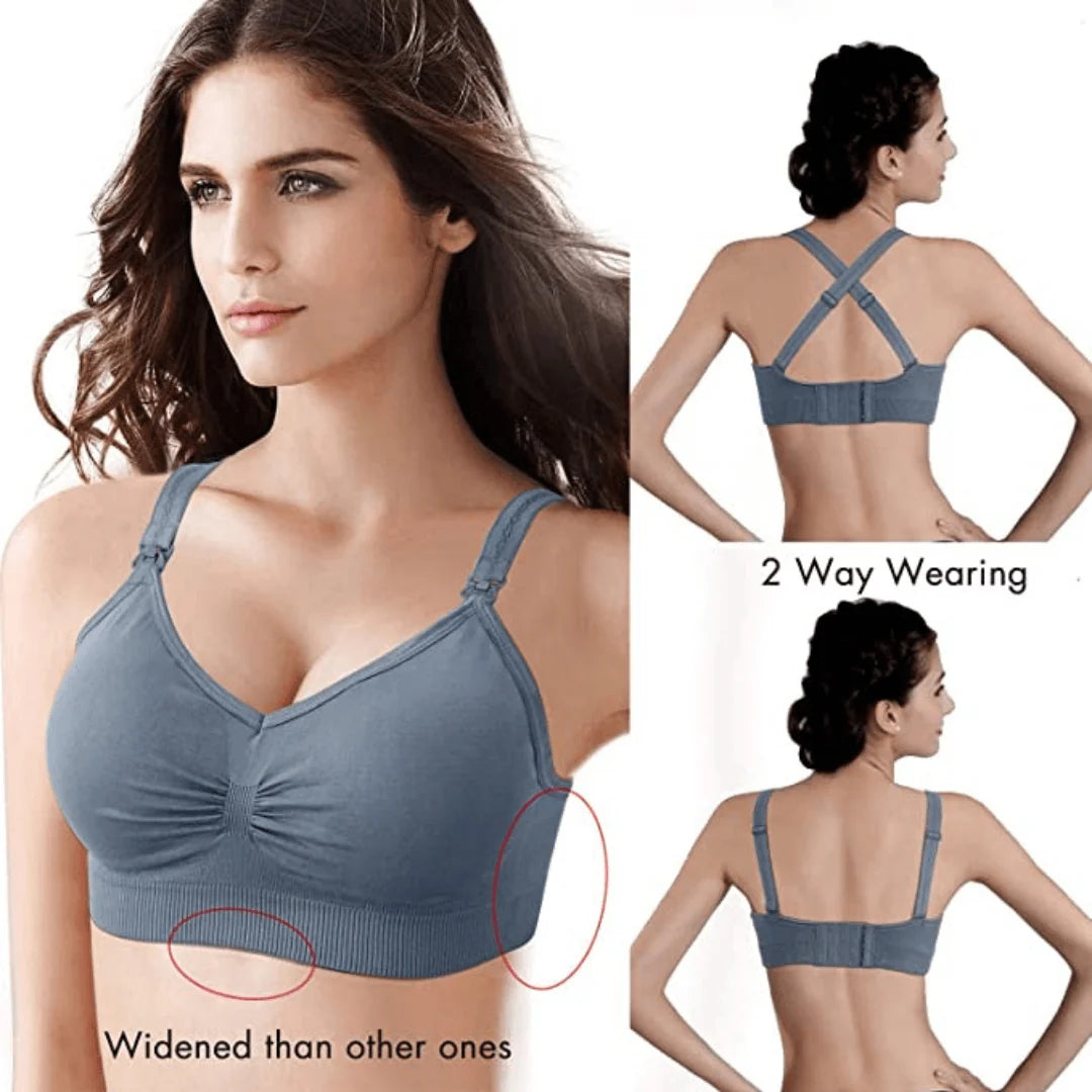 Padded Seamless Nursing Bra