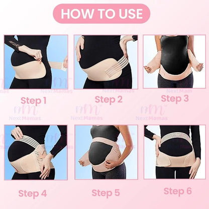 Pregnancy Support Belt – Back, Bump &amp; Hip Relief