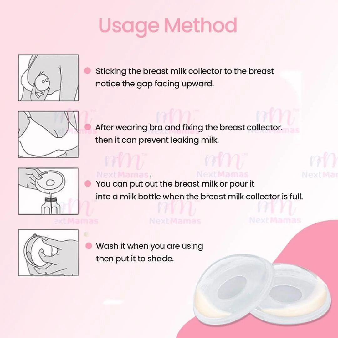 Reusable Breast Milk Collector – Leak-Proof &amp; Comfortable