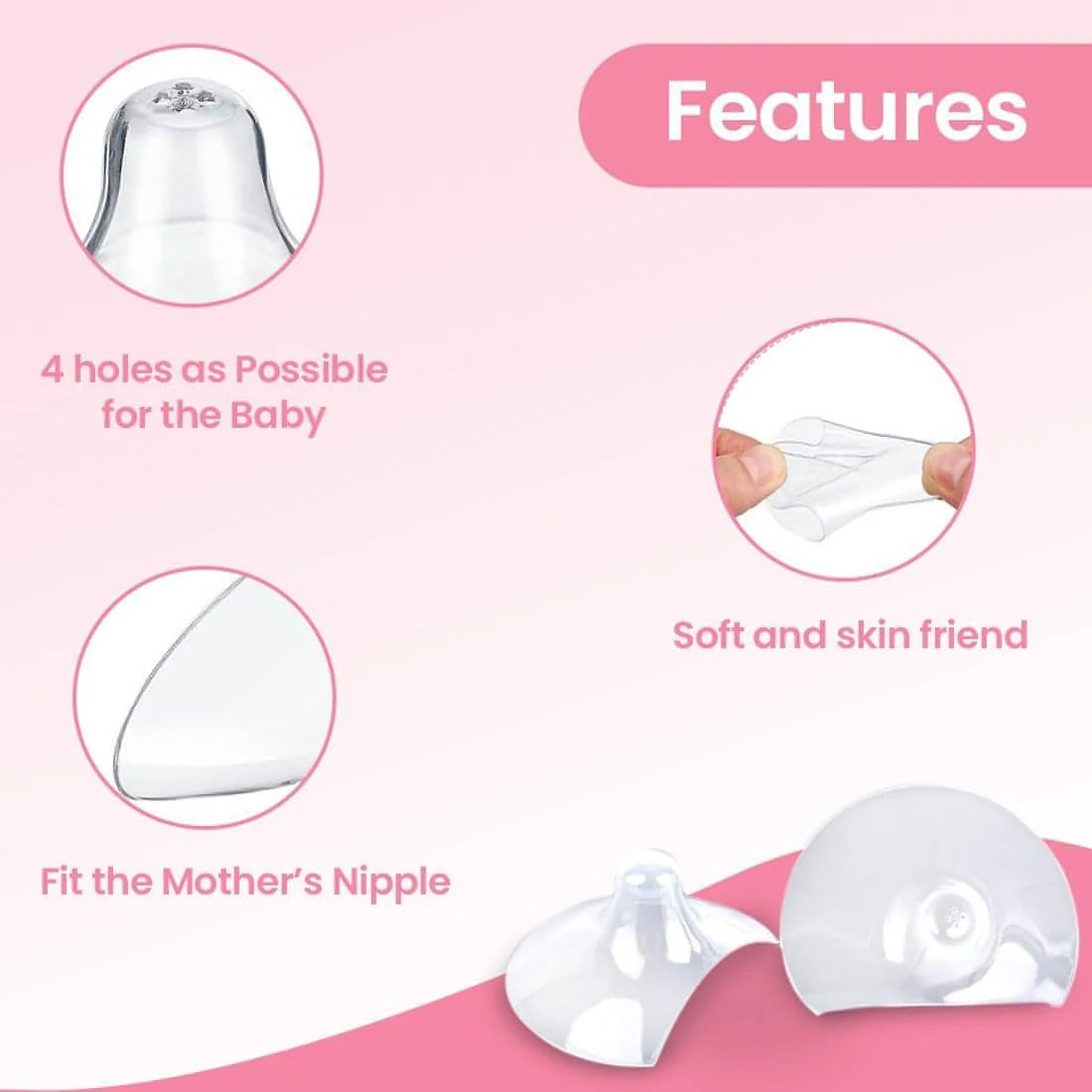 Silicone Nipple Shields – Protection &amp; Comfort for Breastfeeding