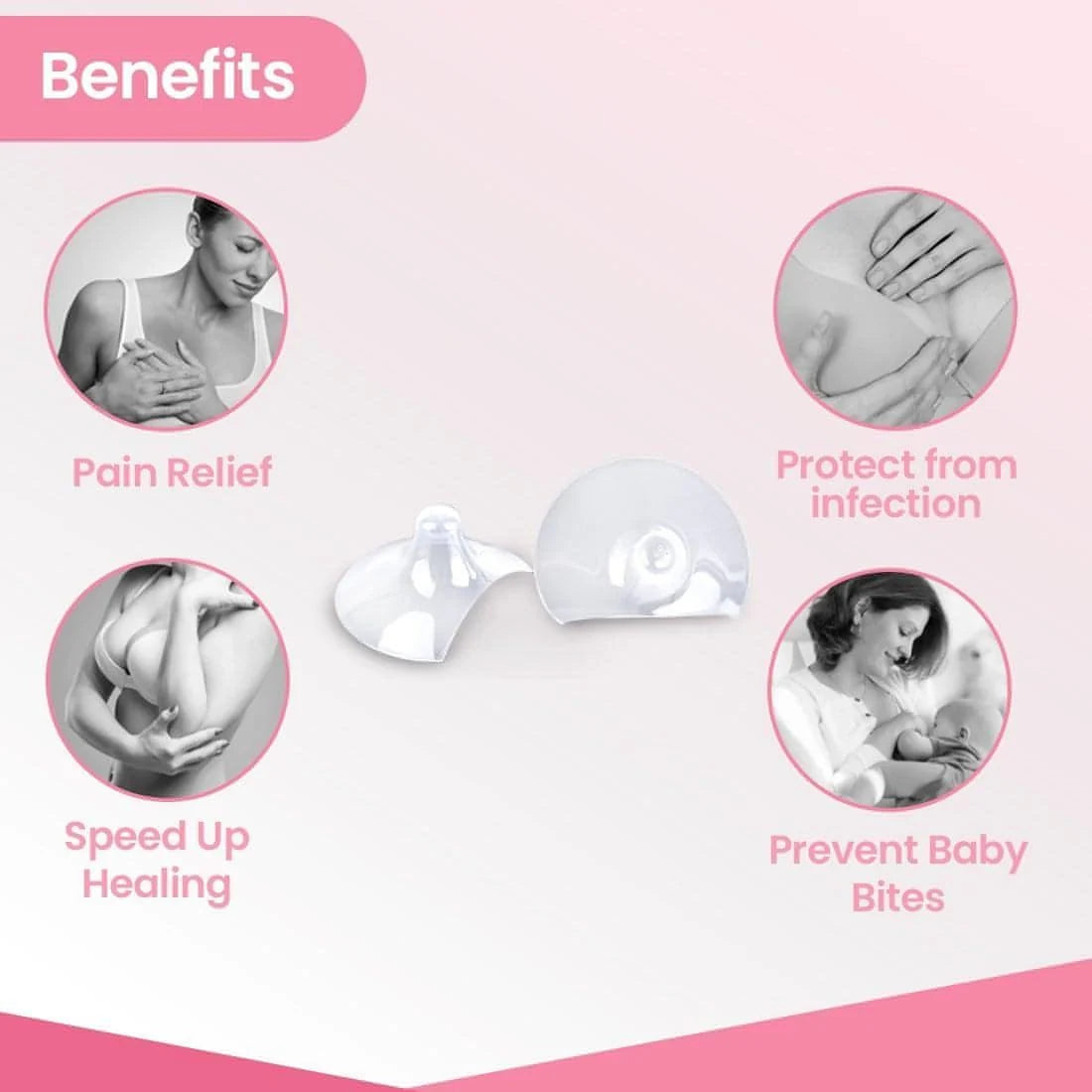 Silicone Nipple Shields – Protection &amp; Comfort for Breastfeeding