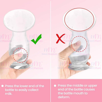 Silicone Manual Pump – Soft, BPA-Free &amp; Hands-Free