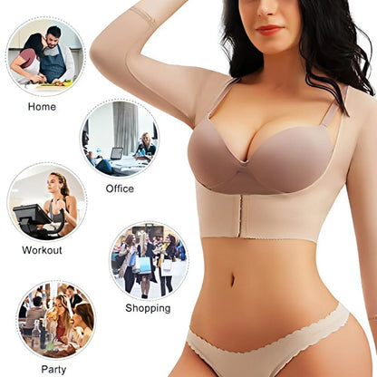Upper Body &amp; Arm Shaper – Compression Sleeves for Women