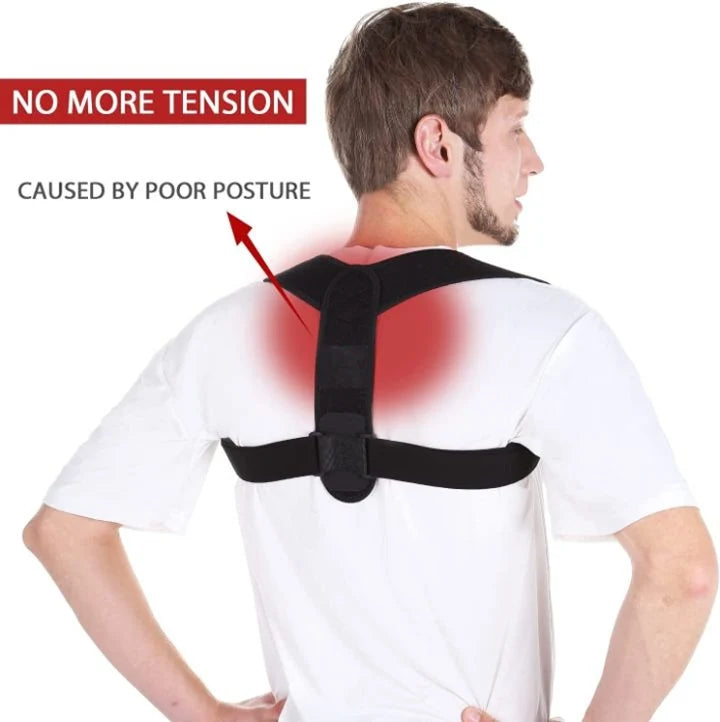 Posture Corrector Belt – Relieves Neck &amp; Back Pain