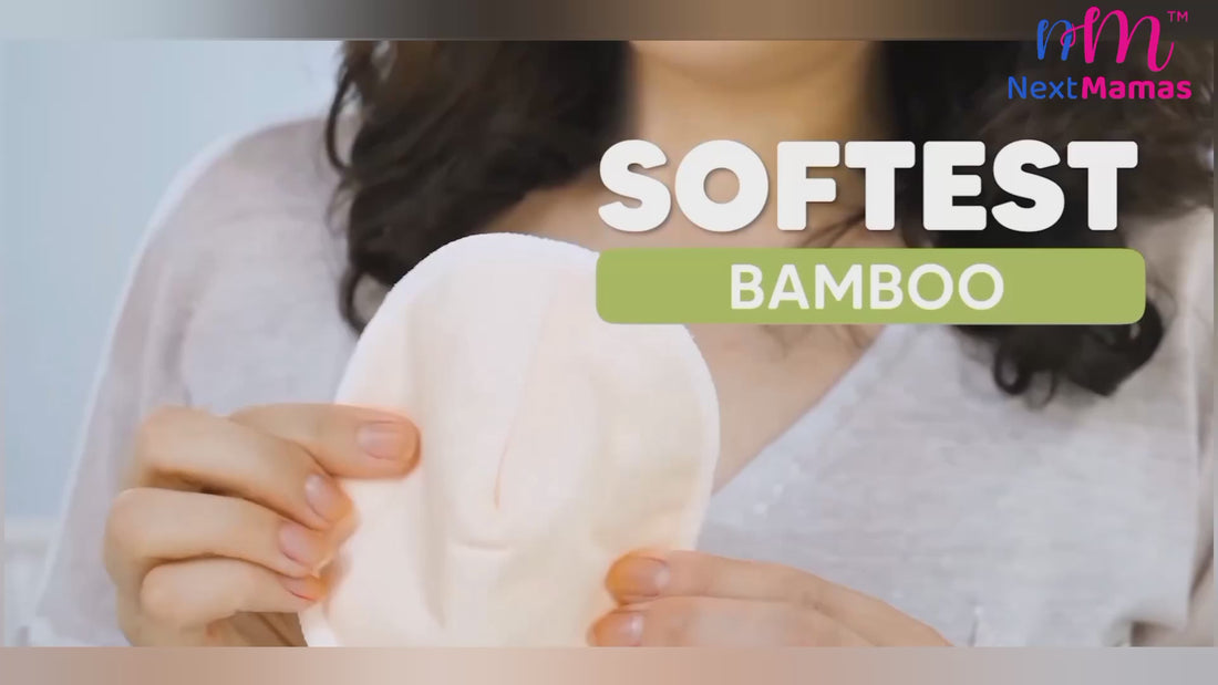 Organic Bamboo Nursing Pads – Reusable &amp; Ultra-Soft