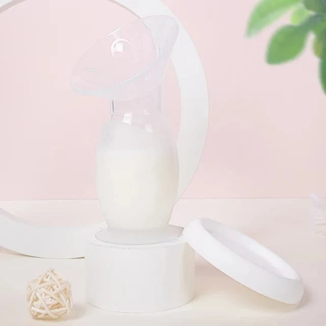 Silicone Manual Pump – Soft, BPA-Free &amp; Hands-Free