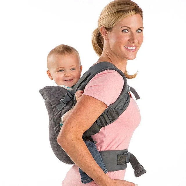 4-in-1 Baby Carrier – Front &amp; Back Carry for Newborns &amp; Beyond