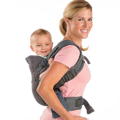 4-in-1 Baby Carrier – Front &amp; Back Carry for Newborns &amp; Beyond